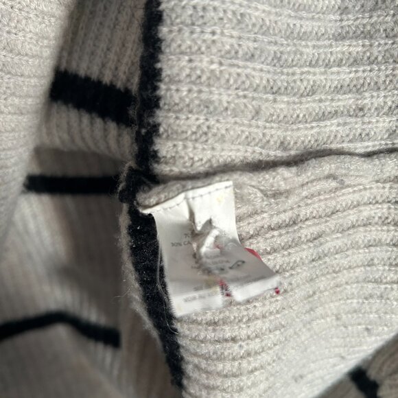 Vince Wool Striped Pullover - Picture 5 of 6